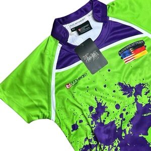 Lionheart sports Rugby Women’s Medium Jersey #5 Kaiserslautern‎  NWT
